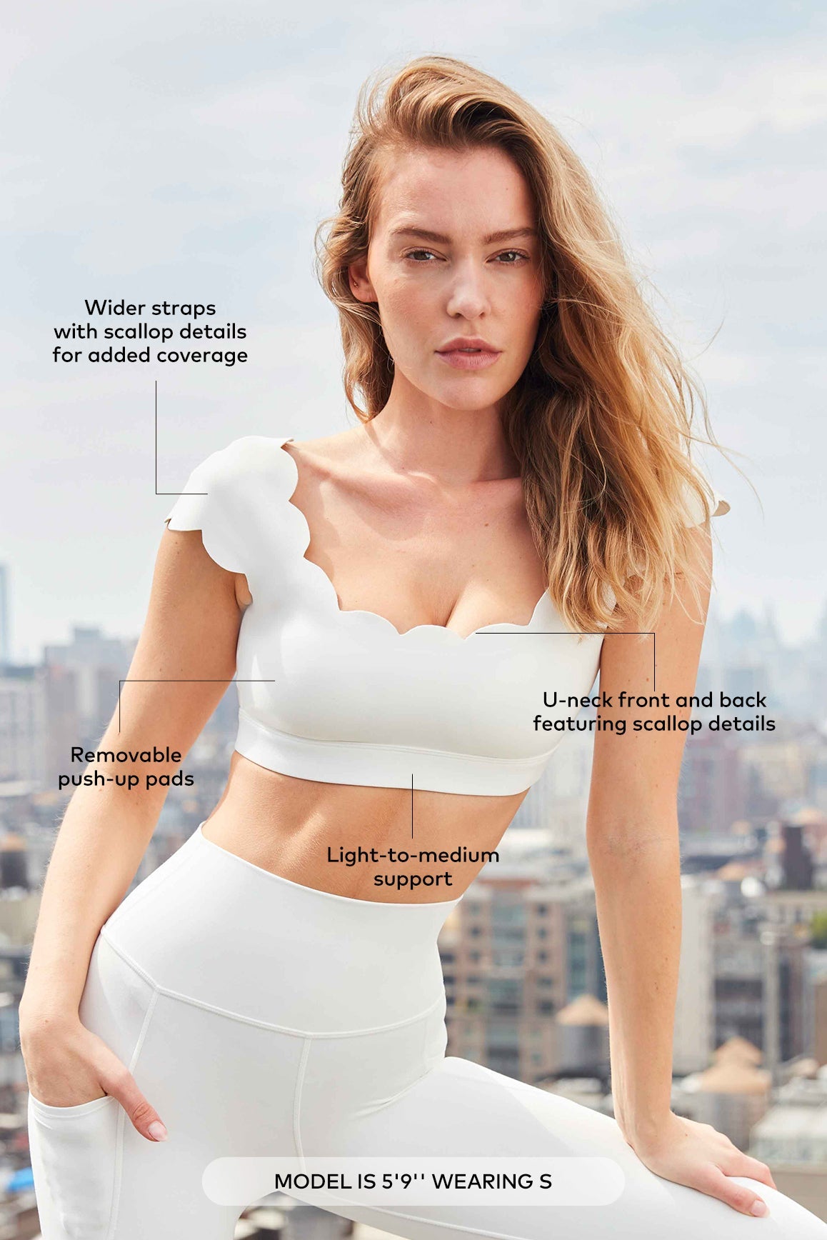 Women's Seamless Chic Activewear Bra Top